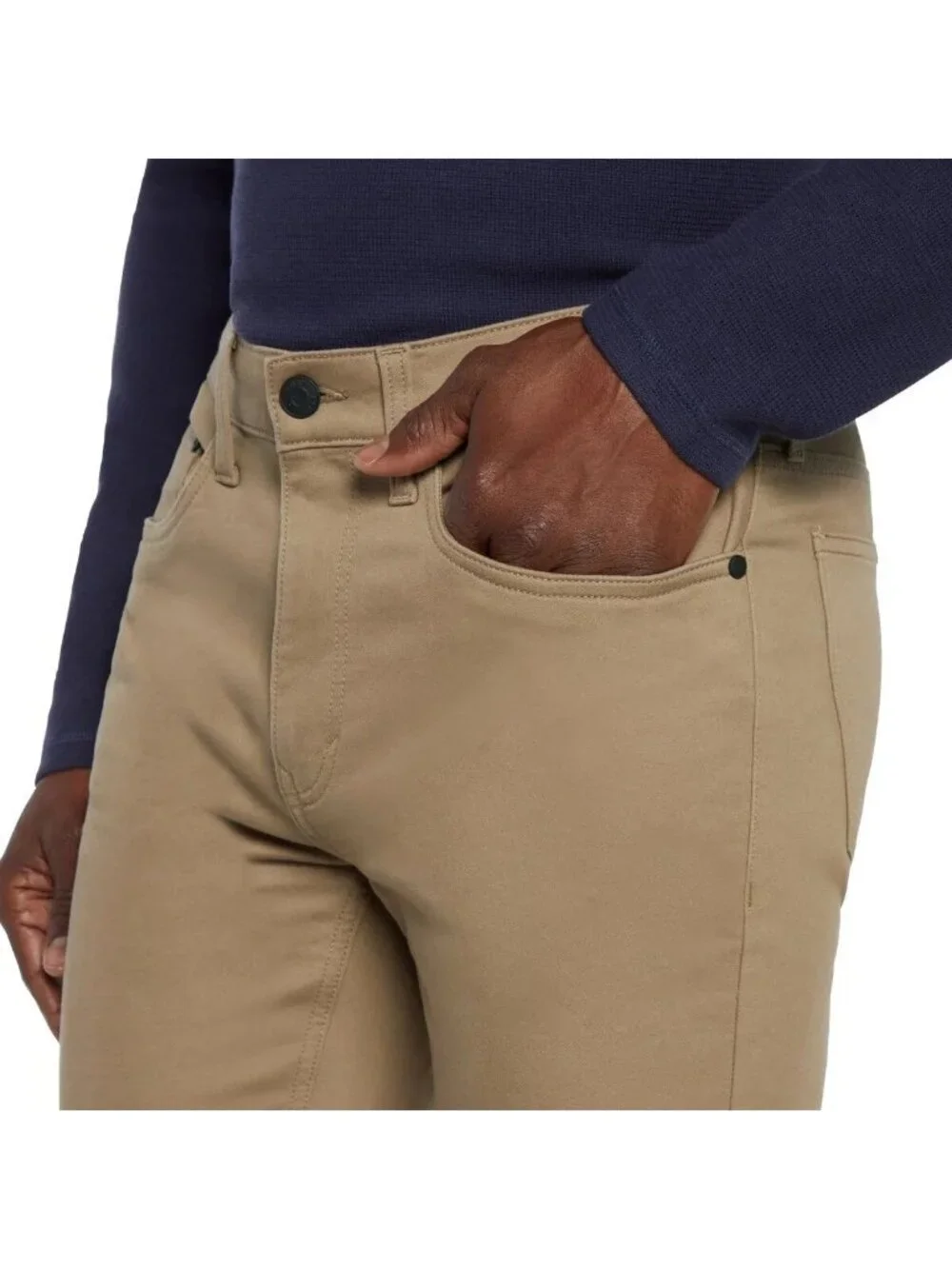 NWT Banana Republic Men's 32x30 5-Pocket Pants Tan Cotton-Blend Stretch